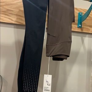 Varley XS NWT Figueroa black leggings w/ pockets!